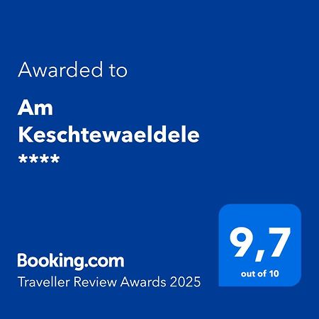 Апартаменты Am Keschtewaeldele **** Форбаш Экстерьер фото